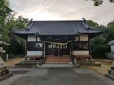 八幡神社の本殿・本堂