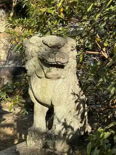 雷神社の狛犬