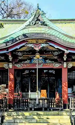 千住本氷川神社の本殿