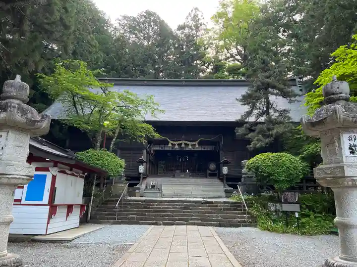 河口浅間神社の本殿・本堂