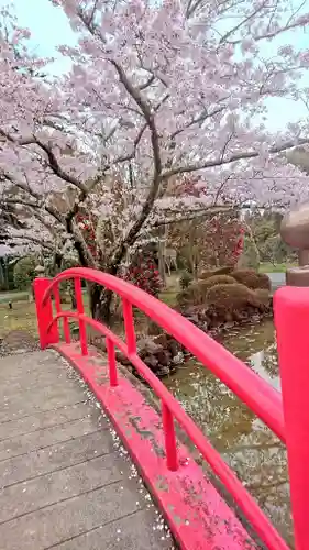 涌谷神社の自然