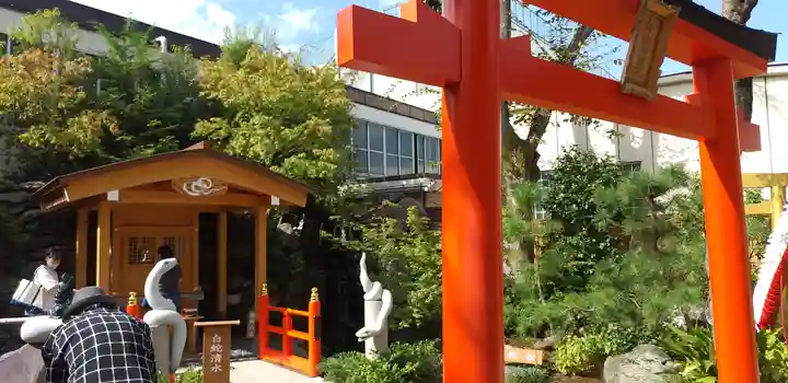 蛇窪神社の鳥居