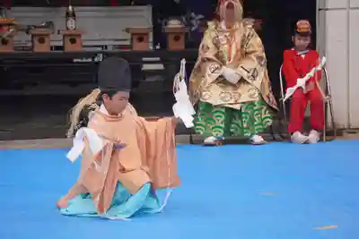 尻岸内八幡神社のお祭り