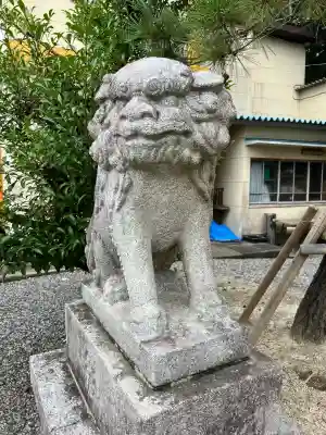長良神社の狛犬