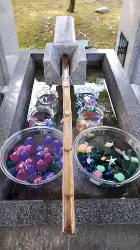 寿都神社の手水舎