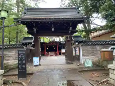 赤坂氷川神社の山門・神門