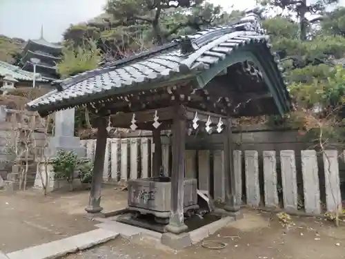 龍口寺の手水舎