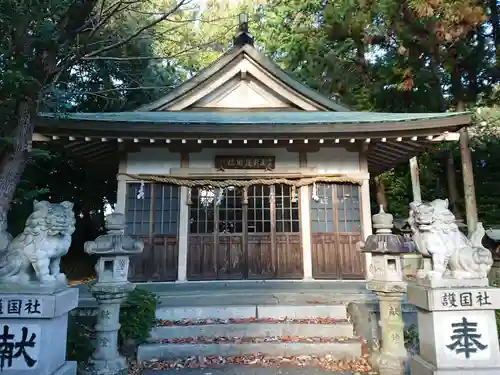 高針護国社の本殿・本堂