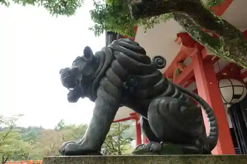 鞍馬寺の狛犬