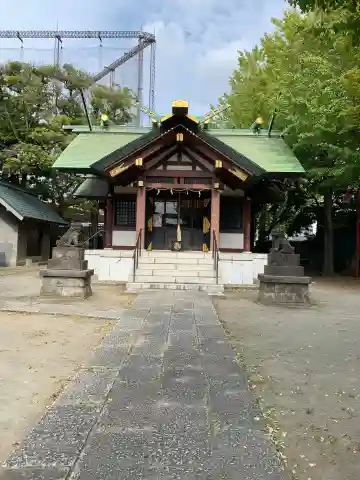 上小松天祖神社の本殿・本堂