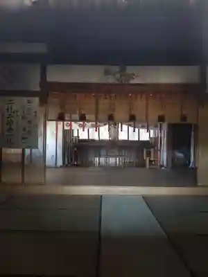 笹津神社の本殿・本堂