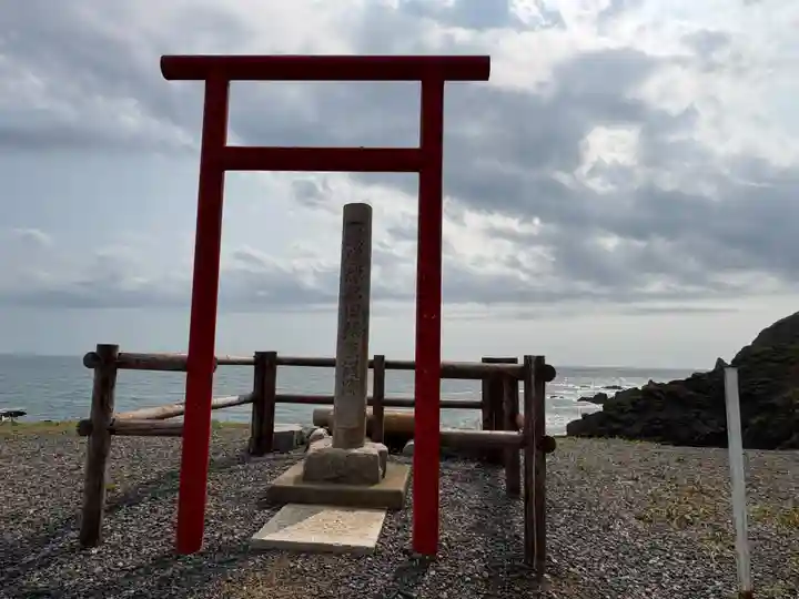 襟裳神社の周辺