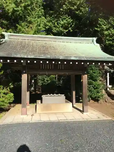 名和神社の手水