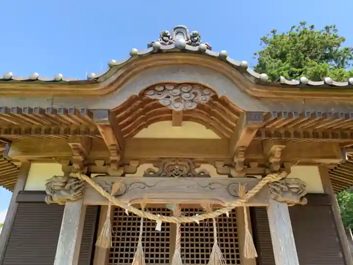 江場土神社の本殿・本堂