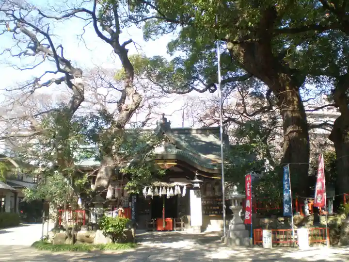 松原神社の本殿・本堂