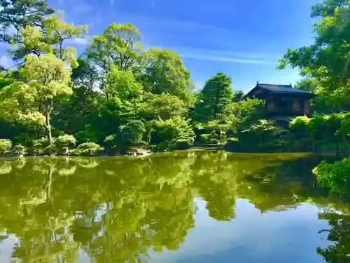 嚴島神社 (京都御苑)の庭園