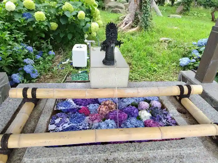 空知神社の手水舎