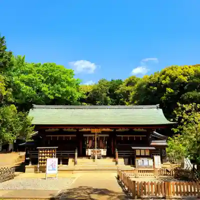 上地八幡宮の本殿・本堂