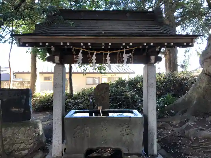 沓掛香取神社の手水舎