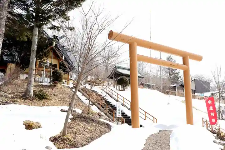 浦幌神社・乳神神社の鳥居