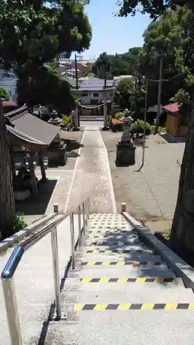 亀井神社の景色