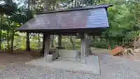 栗沢神社の手水舎
