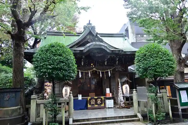 小野照崎神社の本殿・本堂