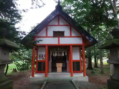 長沼神社の本殿・本堂