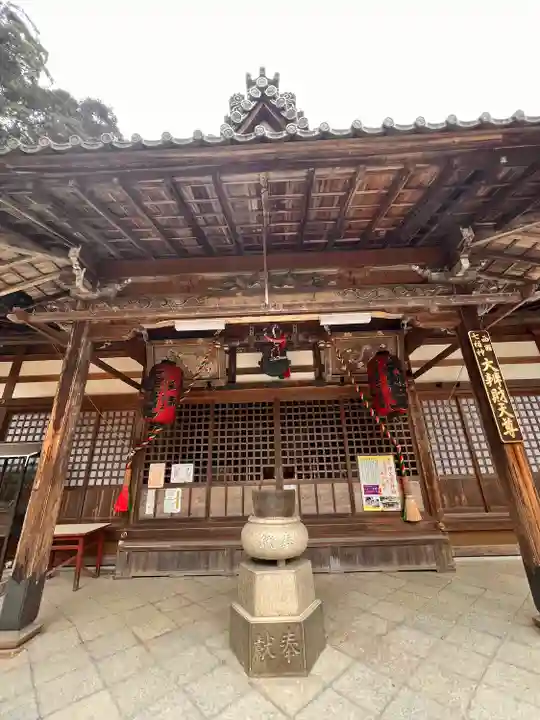 瀧安寺の本殿・本堂