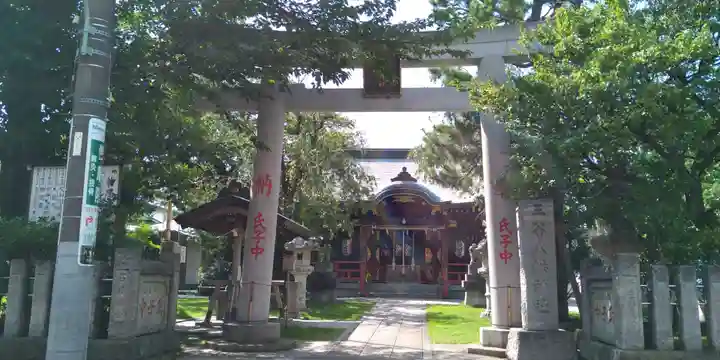 三谷八幡神社の鳥居