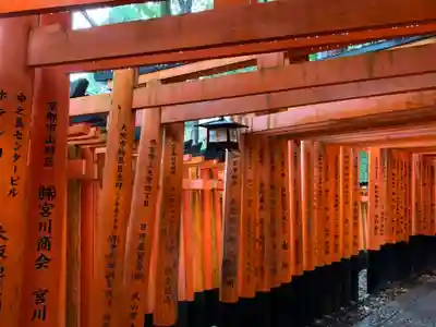 伏見稲荷大社の鳥居