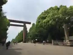 靖國神社の鳥居