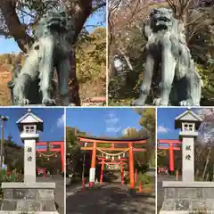 虻田神社の狛犬