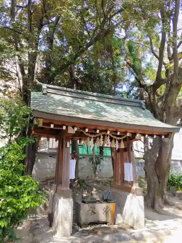 神明社（高畑神明社）の手水舎