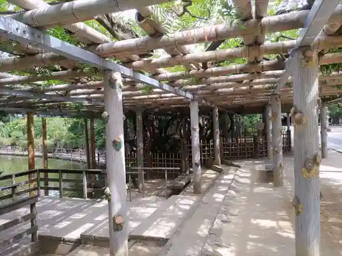 越ヶ谷久伊豆神社の庭園