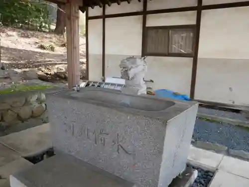 頼岳寺の手水舎