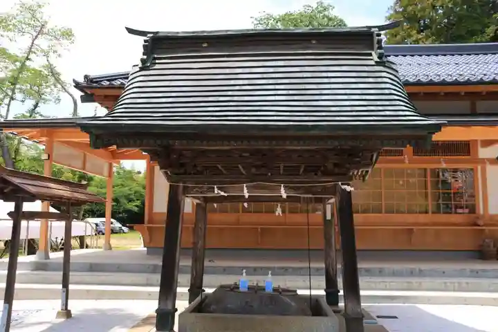 相馬小高神社の手水舎