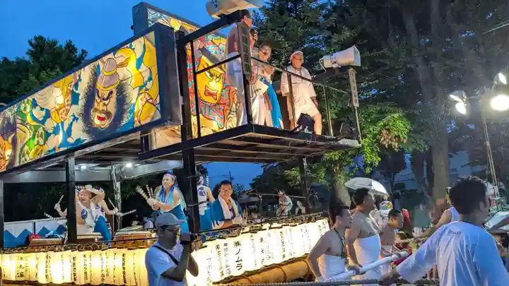 永山神社のお祭り