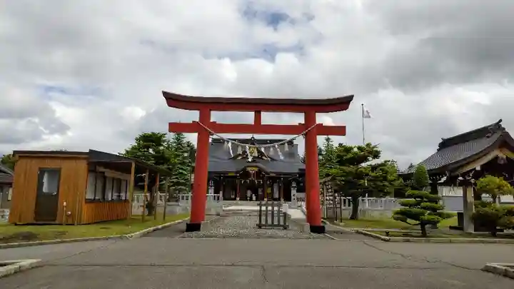 美瑛神社の鳥居