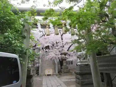 元三島神社の鳥居