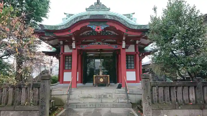 筑土八幡神社の本殿・本堂