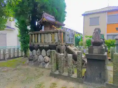 素盞嗚社（奥田馬場）の本殿・本堂