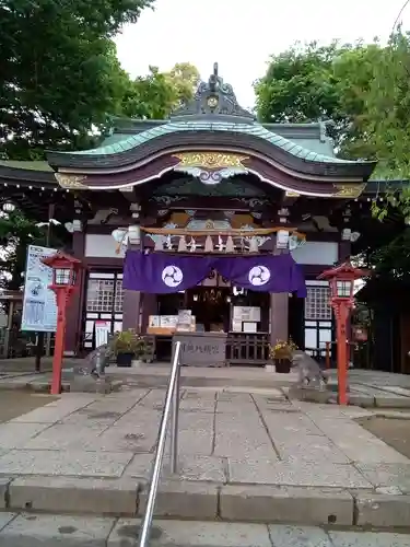 川越八幡宮の本殿