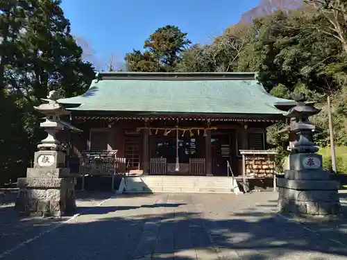 川勾神社の本殿・本堂