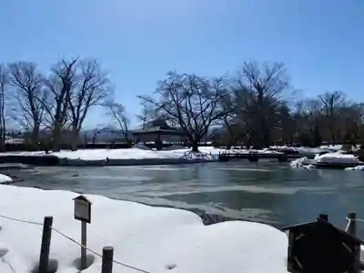 伊佐須美神社の周辺