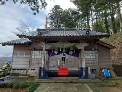 櫛比神社の本殿・本堂