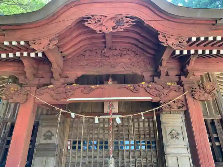 矢口神社の本殿・本堂