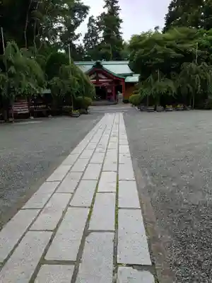 新橋浅間神社の本殿・本堂