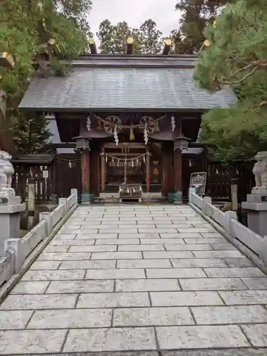 飛騨総社の本殿・本堂