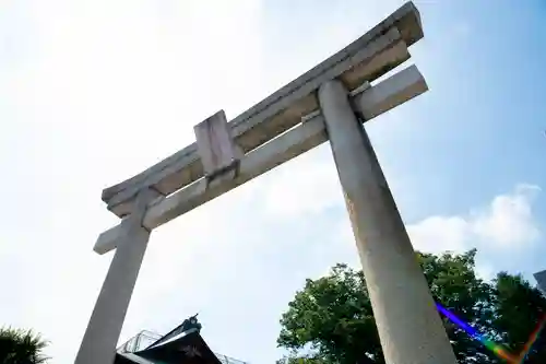 白山神社の鳥居